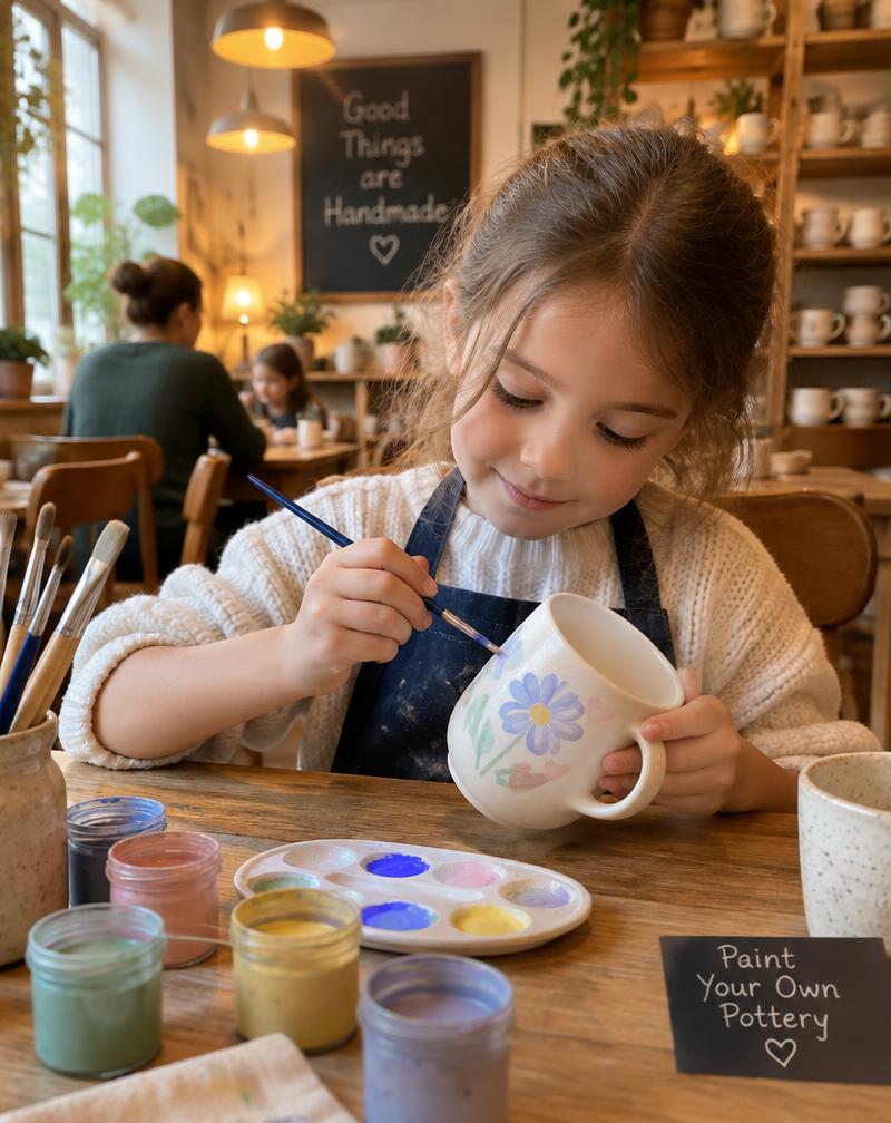 Paint Pot Ceramic Café